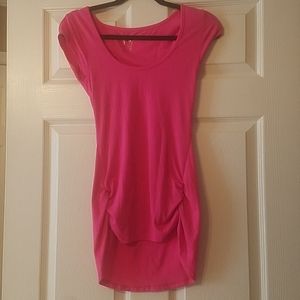 Pink Nikki Minaj tunic tee XS
